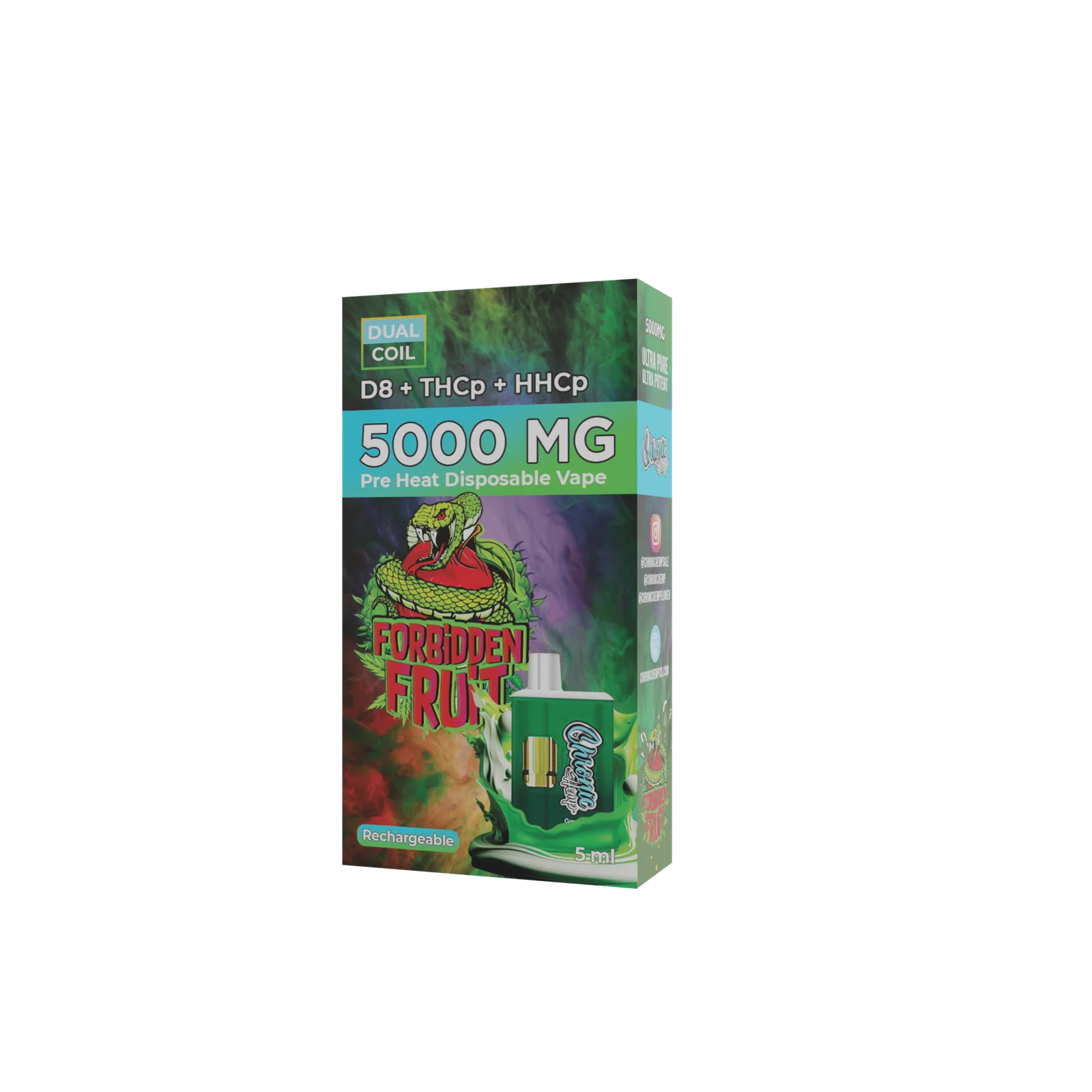Forbidden Fruit – Pre Heat Disposable – 5 Grams