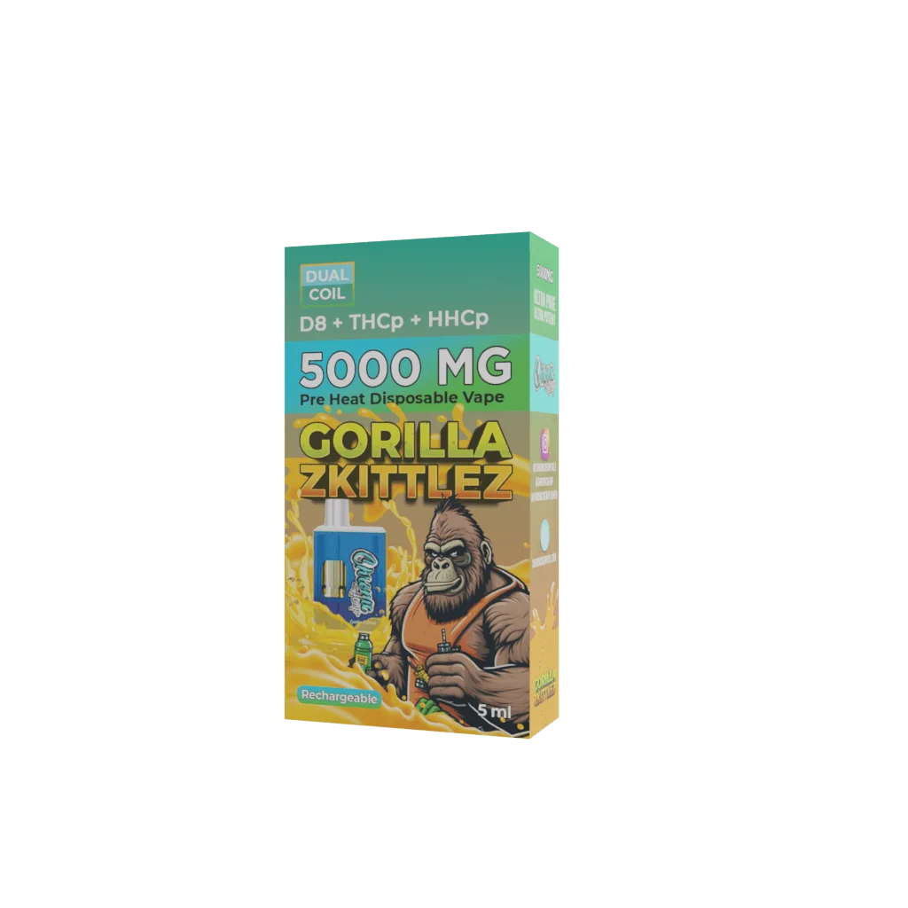 Gorilla Zkittlez – Pre Heat Disposable – 5 Grams