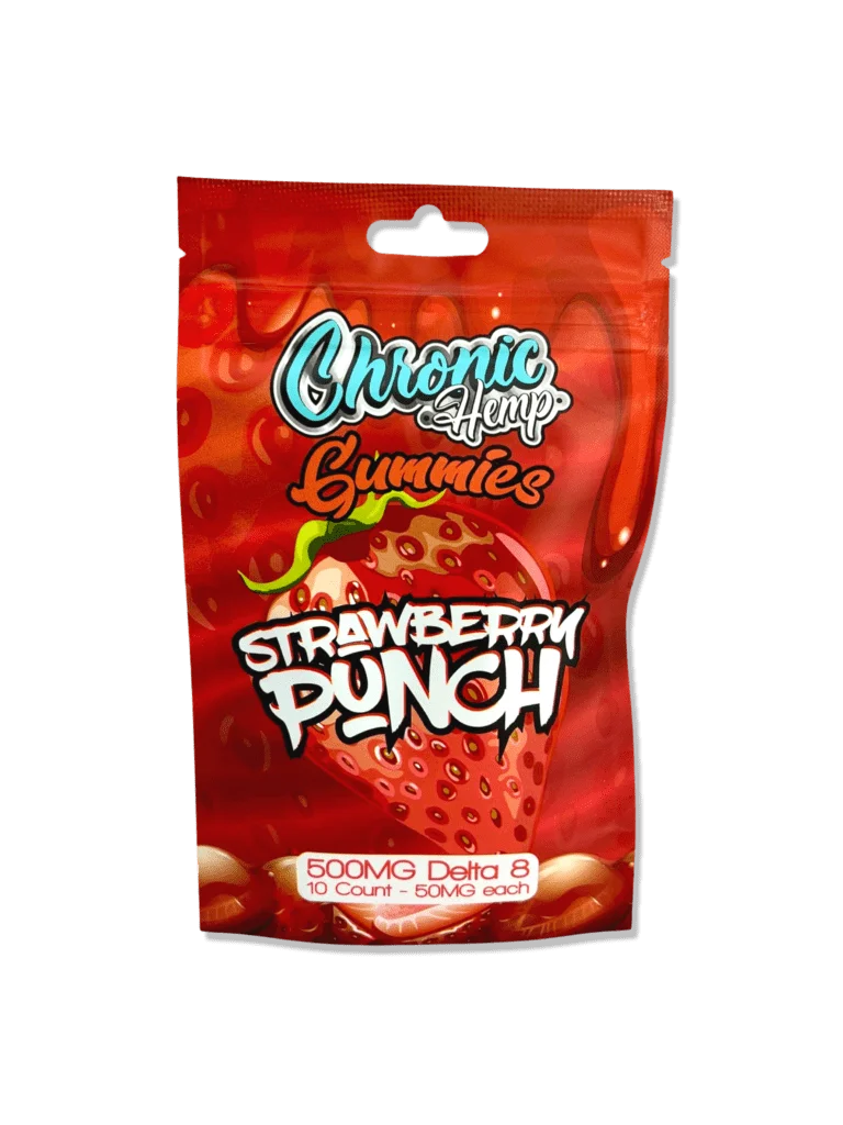 500MG DELTA 8 GUMMIES – STRAWBERRY