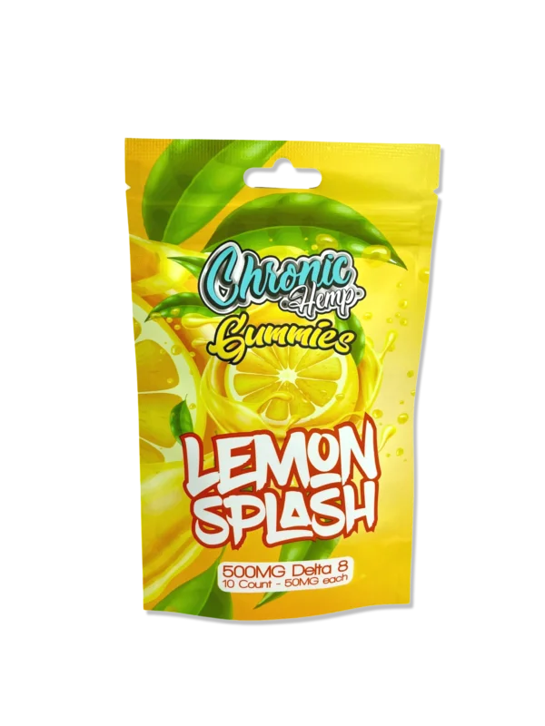 500MG DELTA 8 GUMMIES – LEMON SPLASH